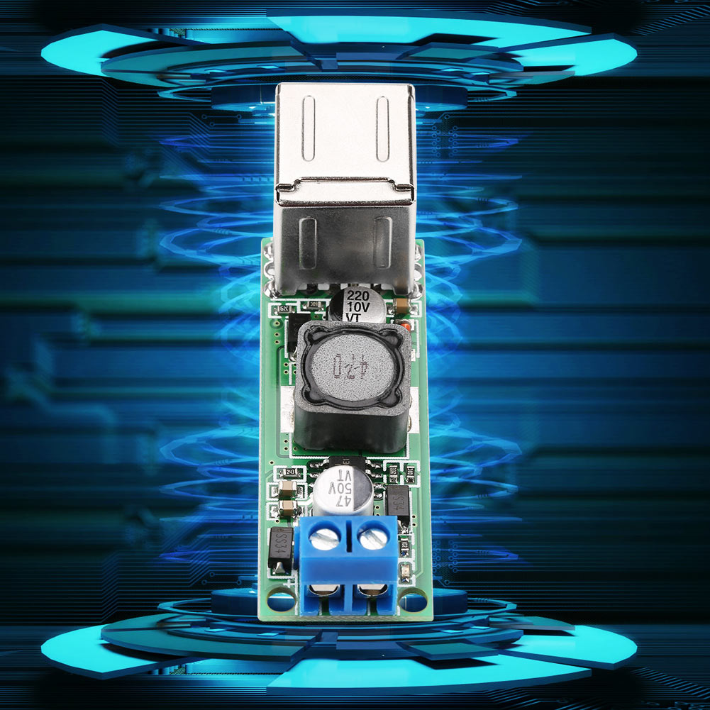 Dc/dc-abwärtswandler (buck-modul) 6–35 V Auf 5 V, 3 A, Dual-usb