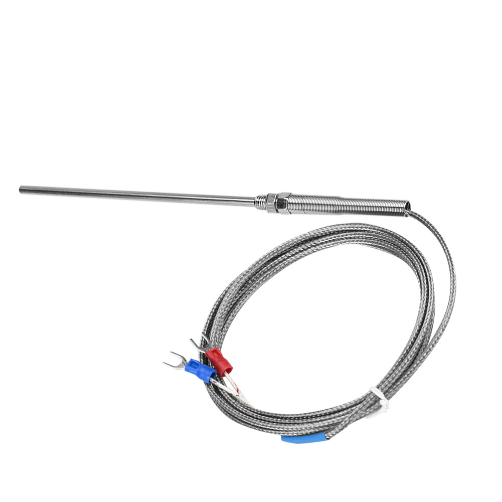 M8 Gewinde Typ K Thermoelement 150 Mm Sonde Temperaturfühlerdraht 0-400℃ (2 M)