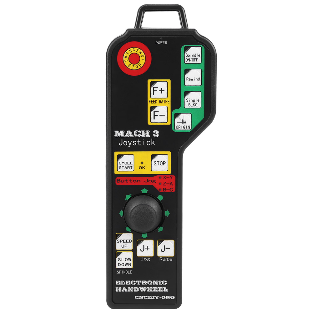 Cnc-graviermaschine, Manueller Controller, Usb-anschluss, 6-achsen-steuerung Für Mach3