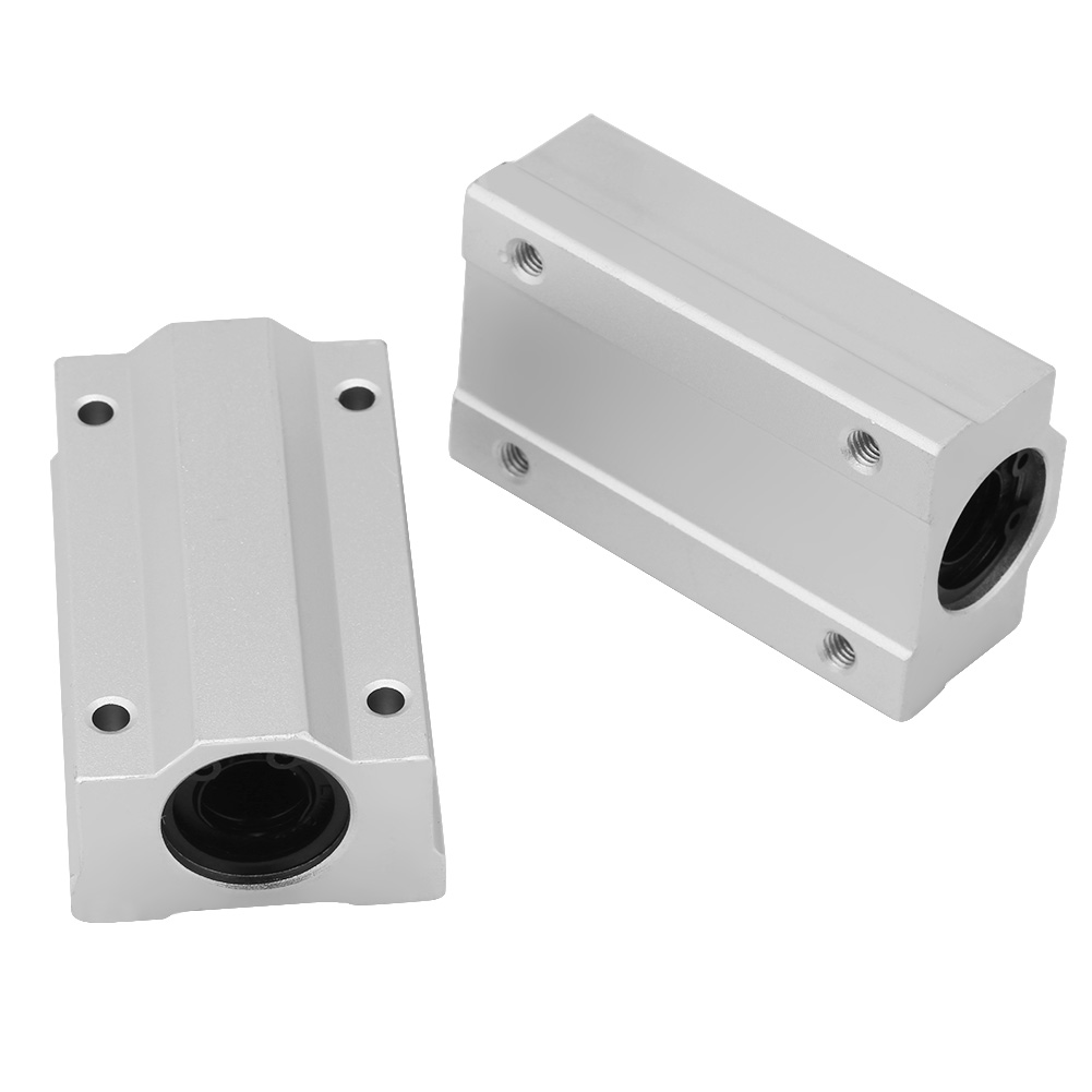 2 Stück 12 Mm Scs12luu Aluminium-linearbewegungs-kugellager-gleitblöcke Für Cnc