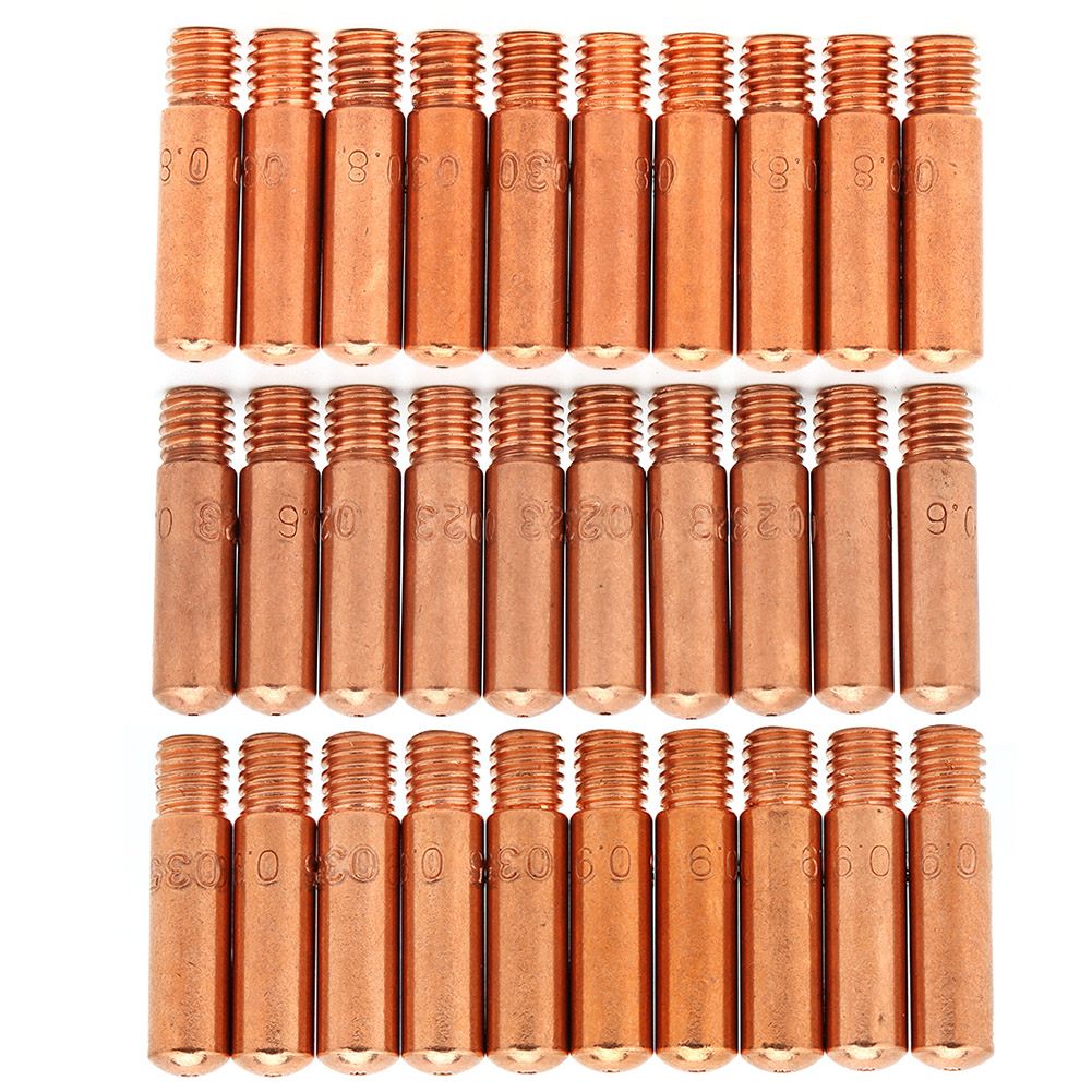30 Stück 11‑23 11‑30 11‑35 Kontaktdüsen Für Tweco Mini 100l Mig-schweißpistole