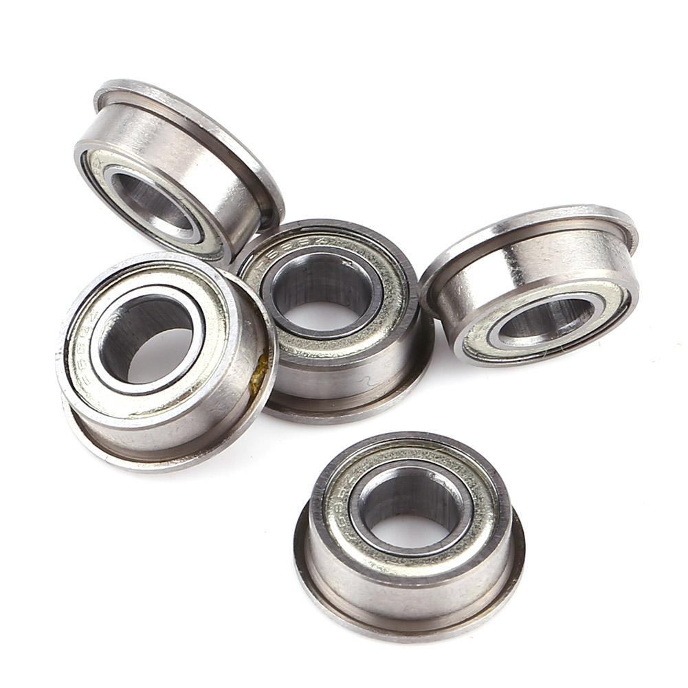 10 Stück F686zz Mini-kugellager Aus Metallstahl, Doppelt Abgedichtet, Flansch, 6 X 13 X 5 Mm