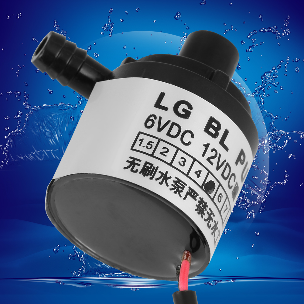 Stück Ultraleise Mini-gleichstrom-tauchpumpe 12v 5w Bürstenlos 2,5 M Förderhöhe Für Haushalt Und Industrie