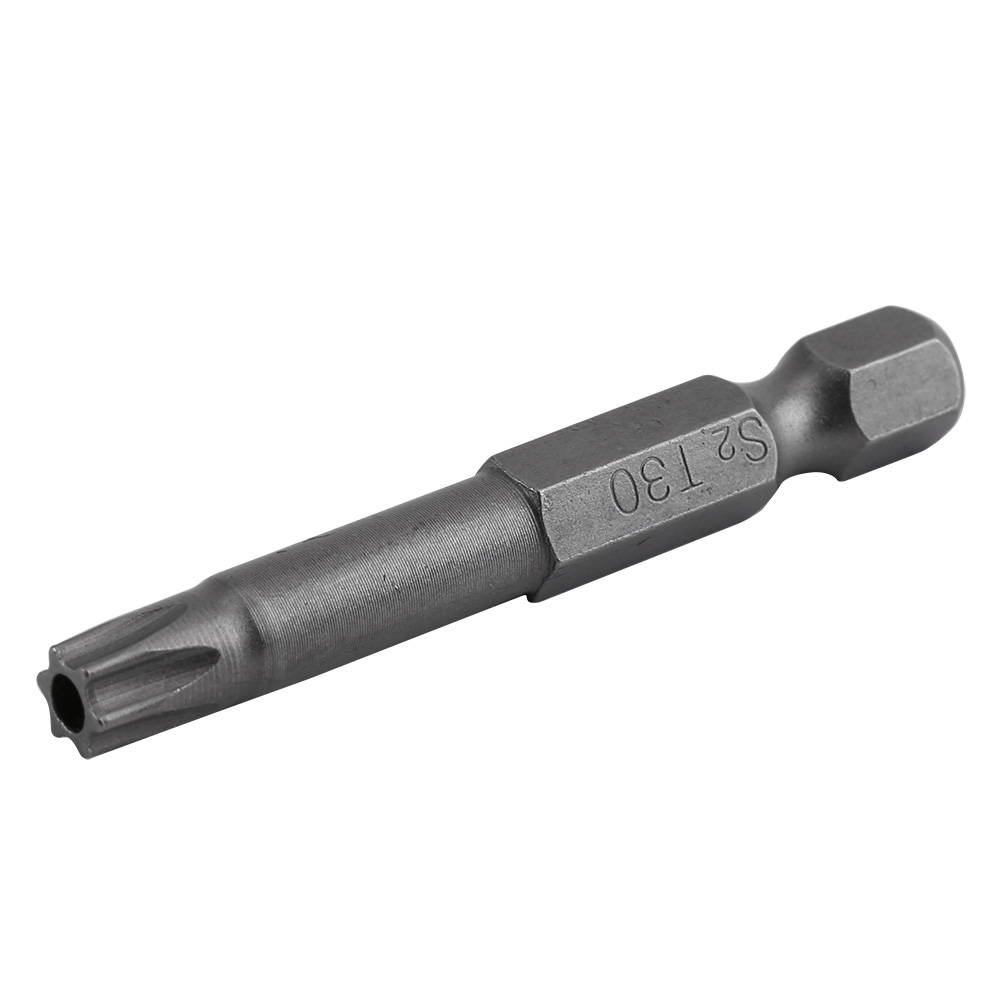 8-teiliges Set Mit 1/4"-sechskantschaft T8-t40, 50 Mm Lang, Aus Stahl, Magnetischen Sicherheitsstern-schraubendreherbits