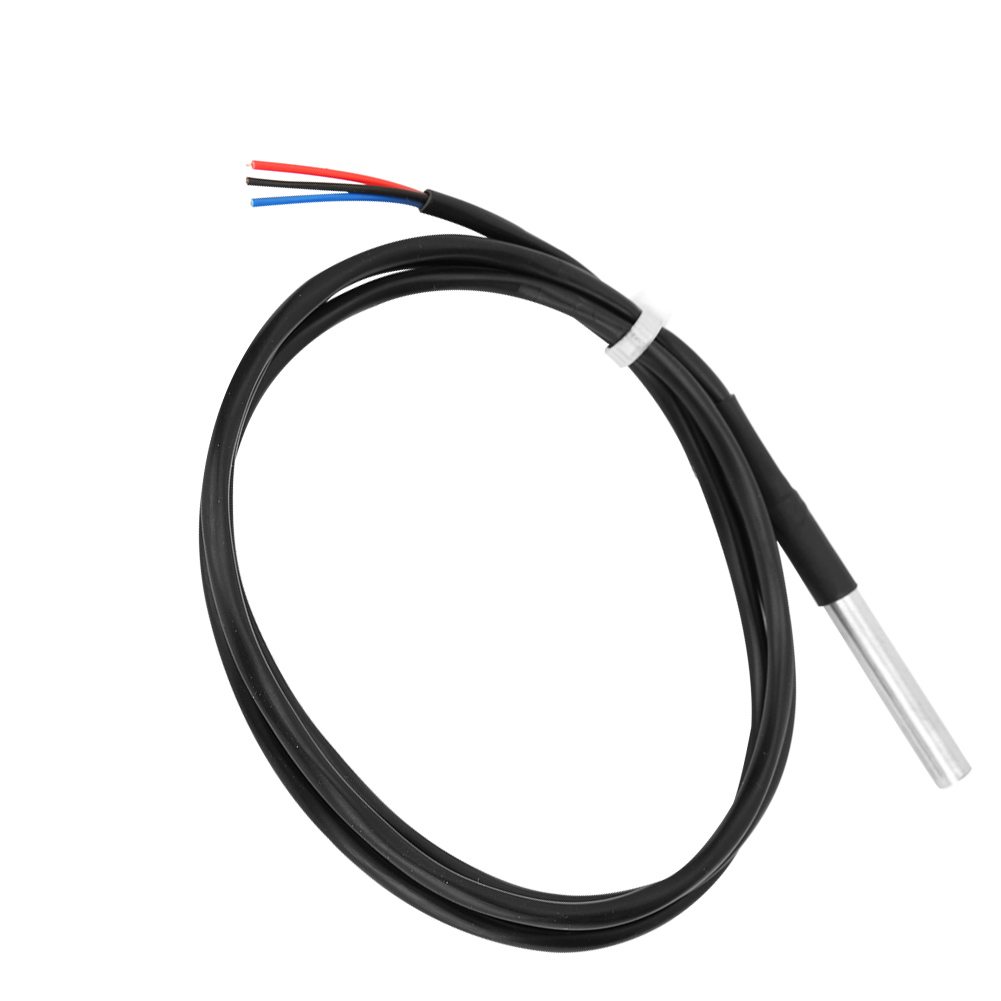 Wasserdichte Temperatursonde, Temperatursensor, Digitales Thermometer, Thermosonde 1 M