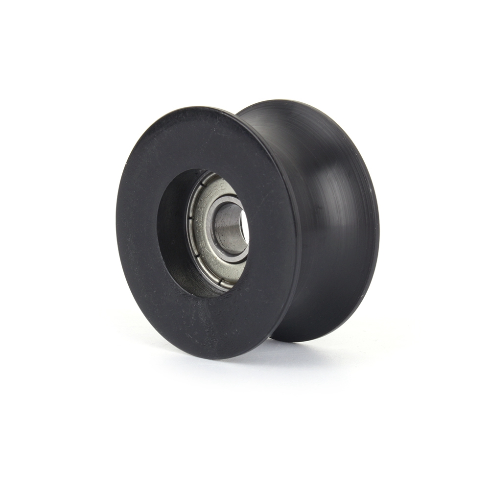 Nylon-rollenlager 0840uu 8mm Nutführungsrolle Abgedichtete Schienen-nutkugellagerrolle