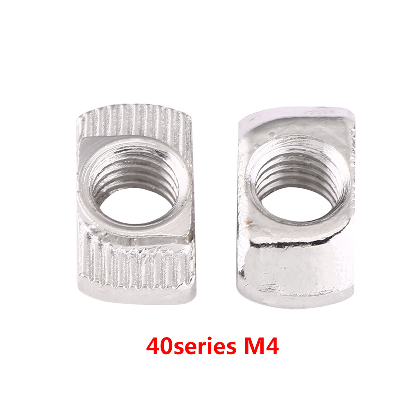 T-nut-hammerkopfmutter, Vernickelter Kohlenstoffstahl, Befestigungselement Für Aluminiumprofile (eu40 M419,58)