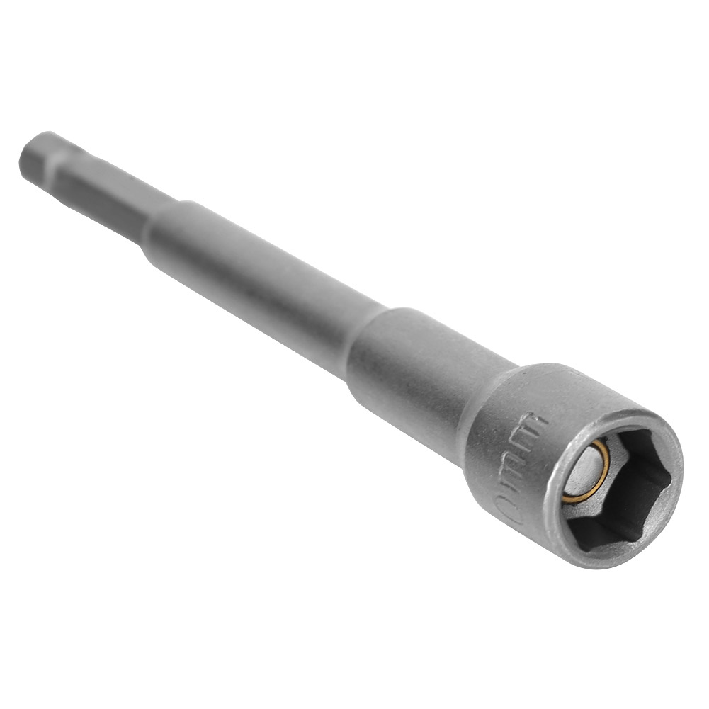 10 Stück 100 Mm Verlängerter Magnetischer Sechskantschaft-steckschlüssel-aufsatz Für Bohrmaschinen (10 Mm)
