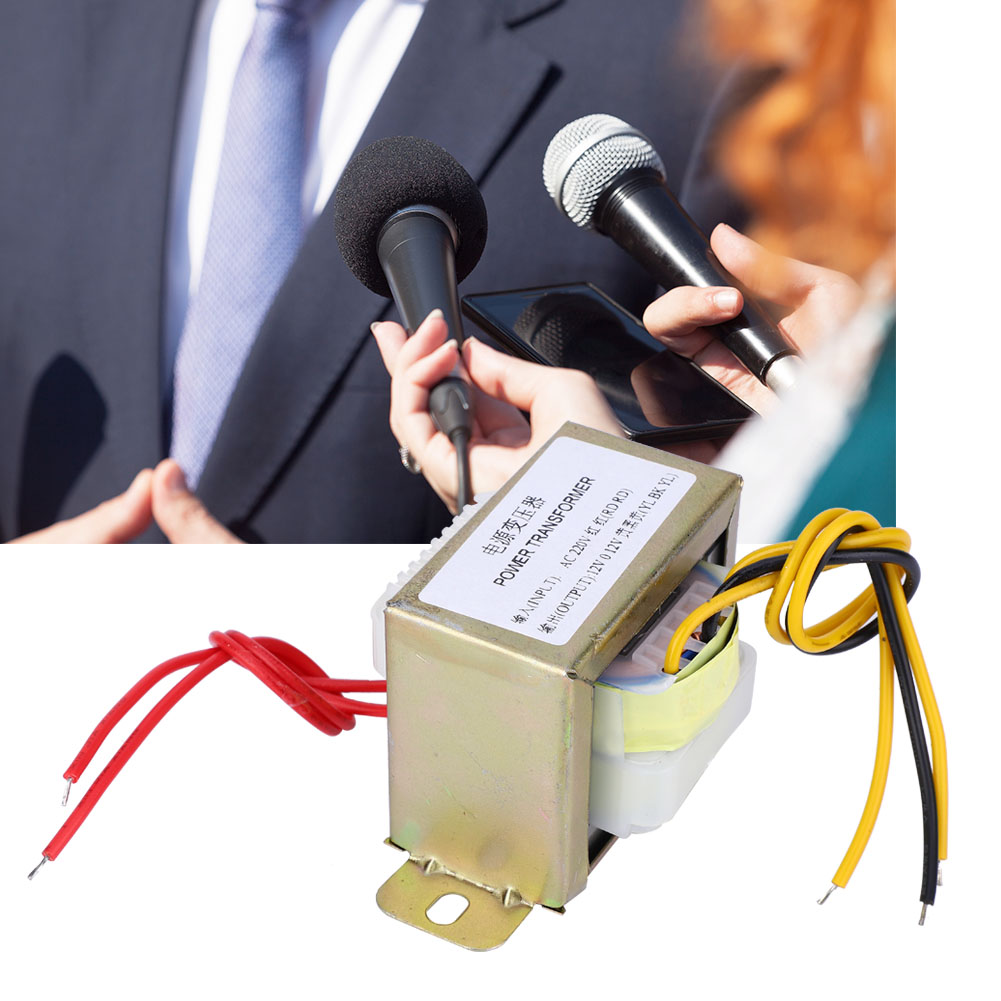 12v 30w Leistungstransformator, Eingang Ac 220v, Ausgang Dual Ac 12v Für 2.1-kanal-verstärkerplatine 12v 30w