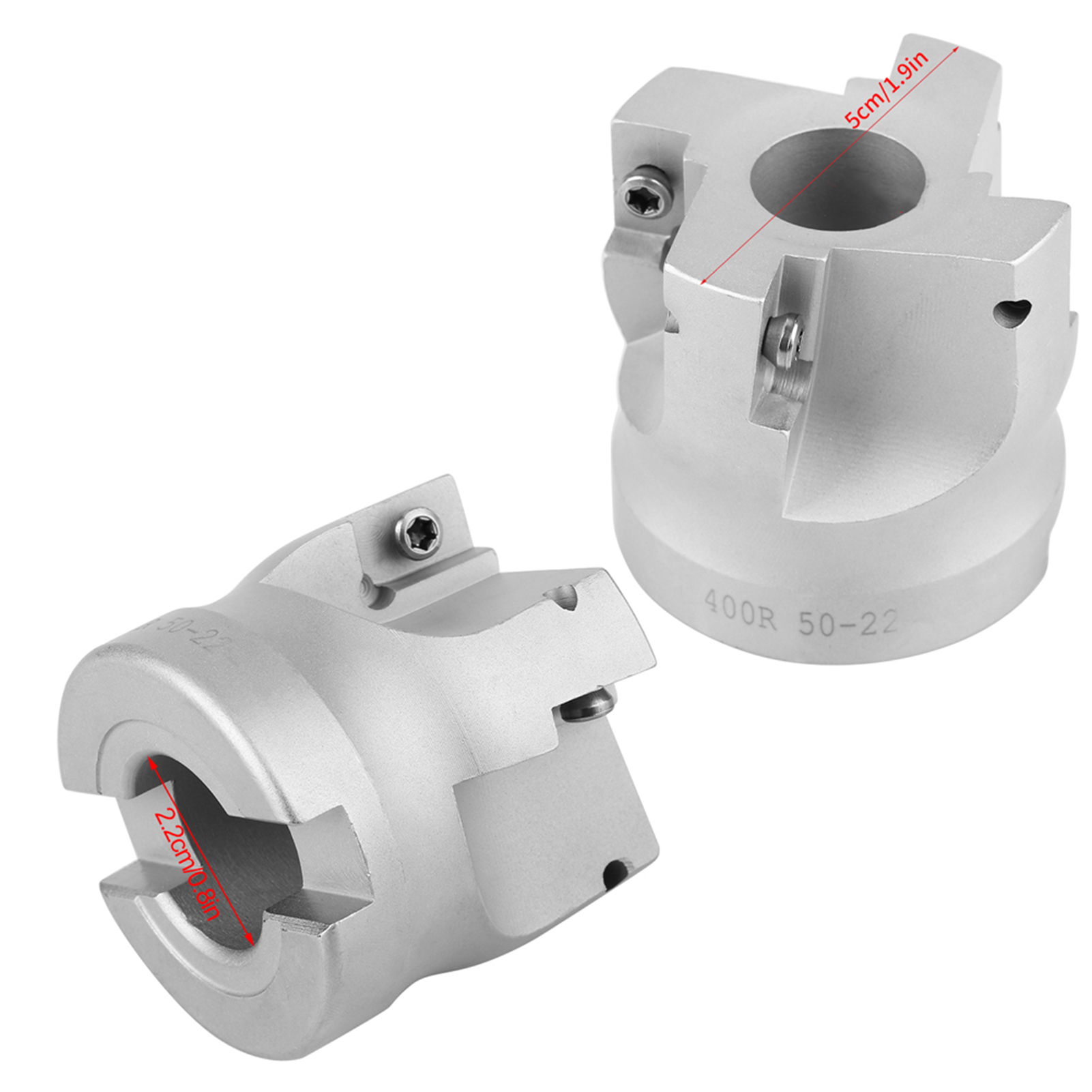 Bap400r-50-22-4t 90°-winkel-planfräskopf Cnc-fräser