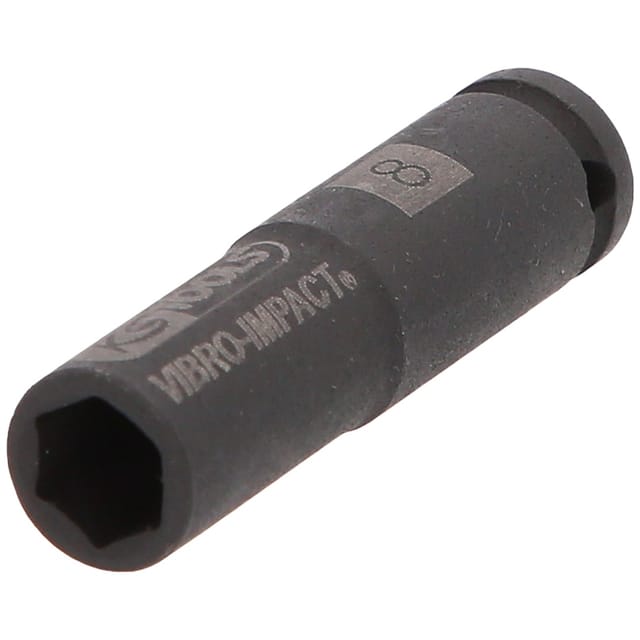 1/4' Schlagschraubernuss, lang, 8mm
