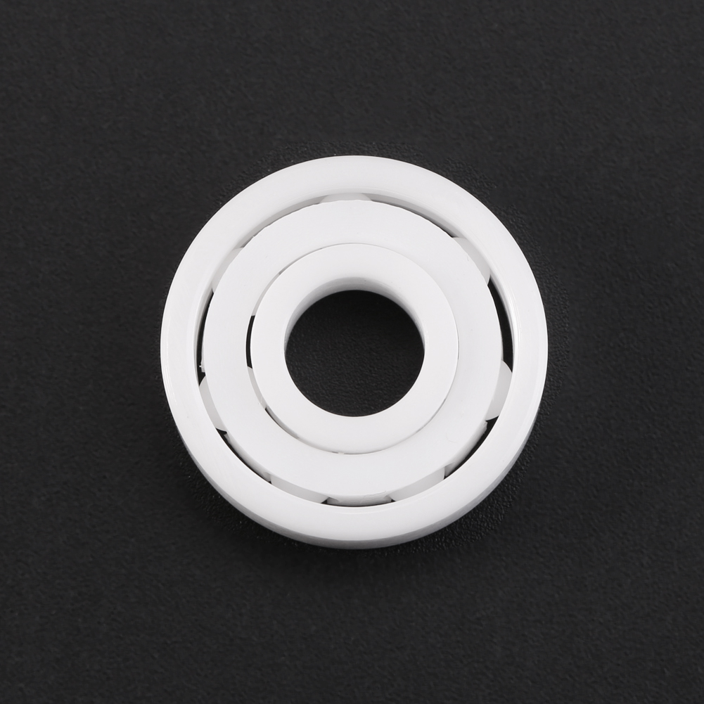 1 Stück Weißes Miniatur-kugellager Aus Zro2-keramik (608) Für Fingertip-spielzeugspinner (8 X 22 X 7 Mm)