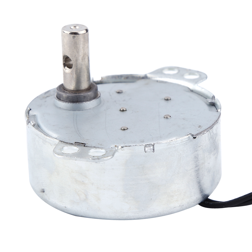 1 Stück 220-240 V Wechselstrom-synchronmotor, Getriebemotor, 4 W, Rechts-/linkslauf (8-10 U/min)