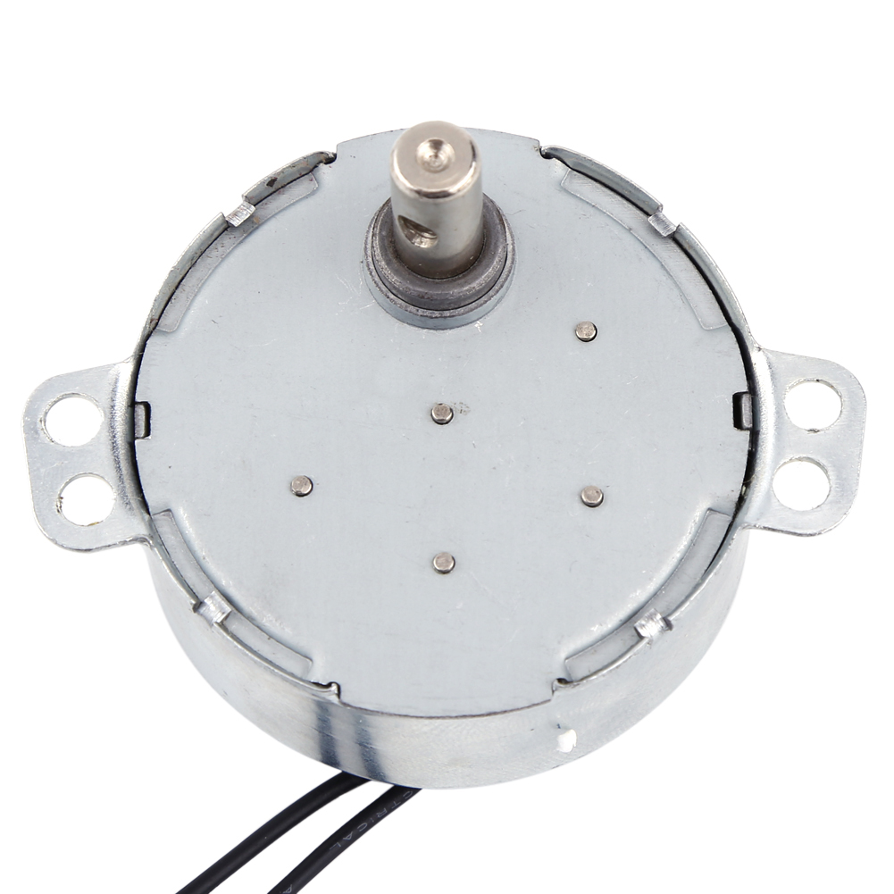 1 Stück 220-240 V Wechselstrom-synchronmotor, Getriebemotor, 4 W, Rechts-/linkslauf (0,8-1 U/min)