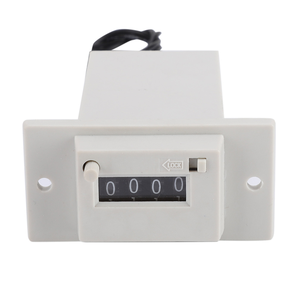 Csk4-ykw 4-stelliger Industrie-zähler 0-9999, Mechanischer Elektromagnetischer Impulszähler, 12 V Dc