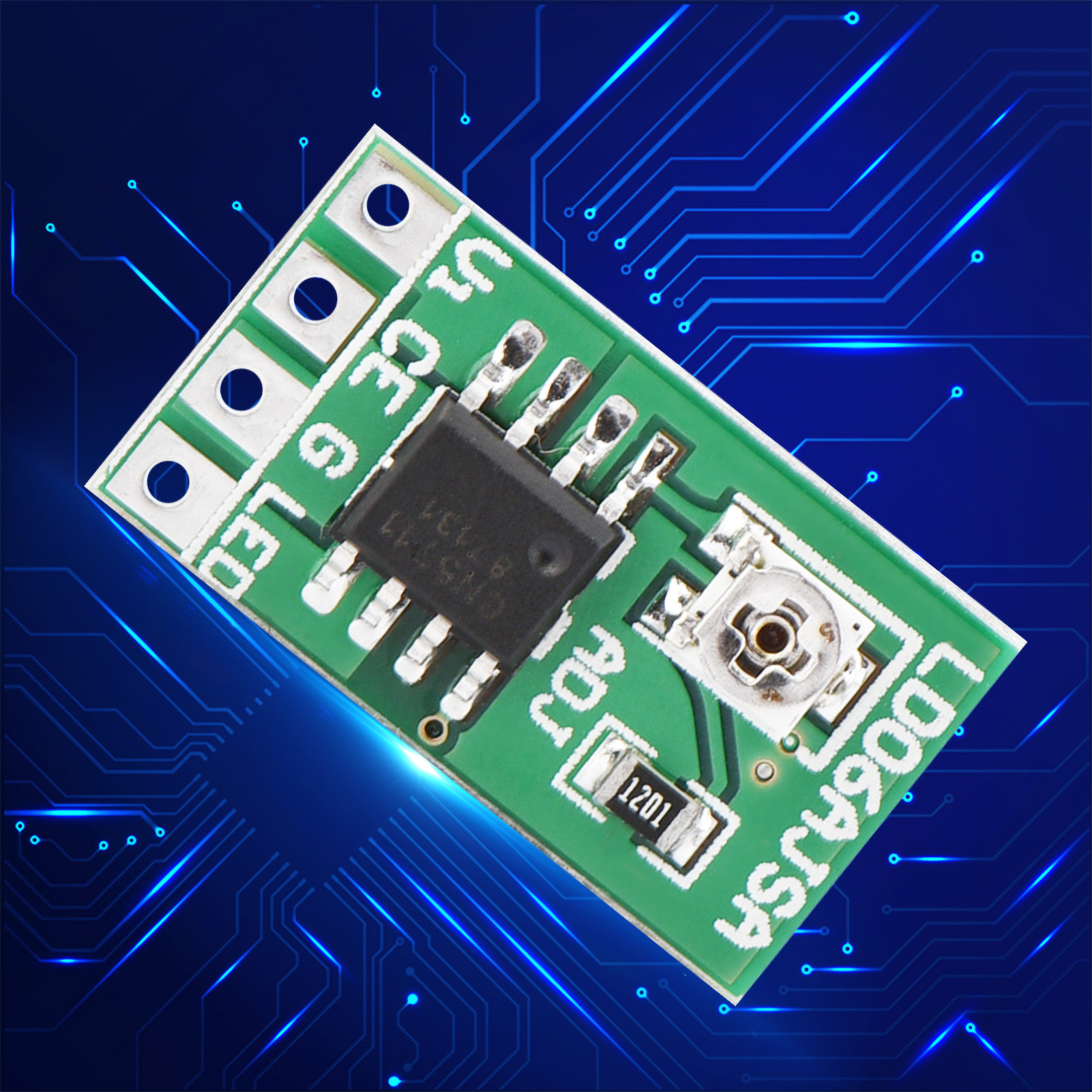 Dc 3,3v 3,7v 5v Led-treiber 30-1500ma Konstantstrom-einstellmodul Für Leds Und 18650 Li-ionen-akkus