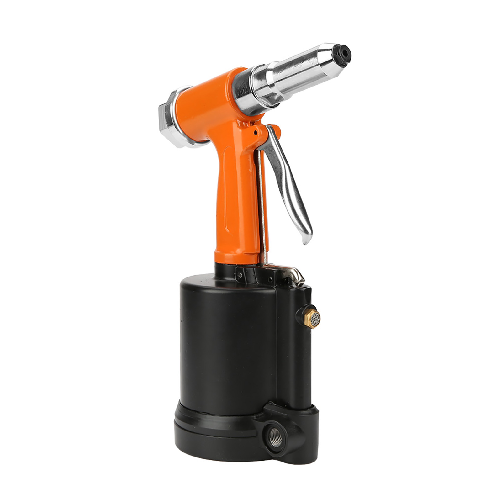 Industrielles Druckluft-blindnietpistolen-set 3,2–6,4 Mm, Orange/schwarz