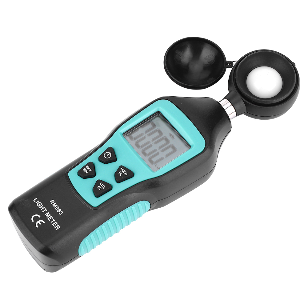 Tragbares Rm063 Hochpräzises Digitales Lcd-lichtmessgerät (luxmeter, Illuminationsmesser, Photometer)