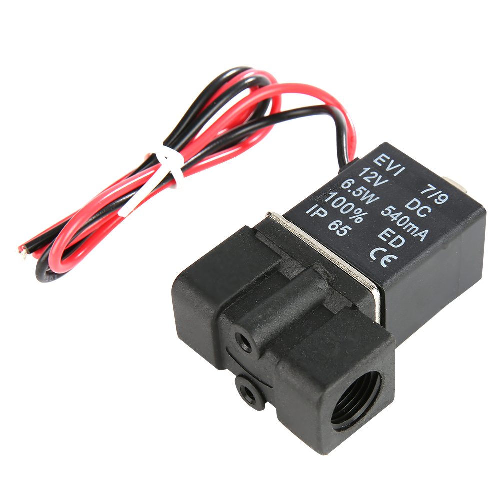 1/4" Npt 2-wege-magnetventil Aus Kunststoff, Nc (normalerweise Geschlossen), Dc 12 V