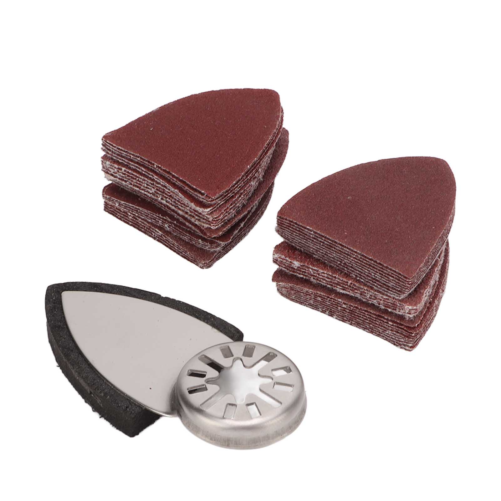 51-teiliges Set Mit Oszillierendem Schleifpapier, Schleifscheiben, Schleifpapier-set, Multifunktionswerkzeug, Dreieckigen Klettverschlüssen