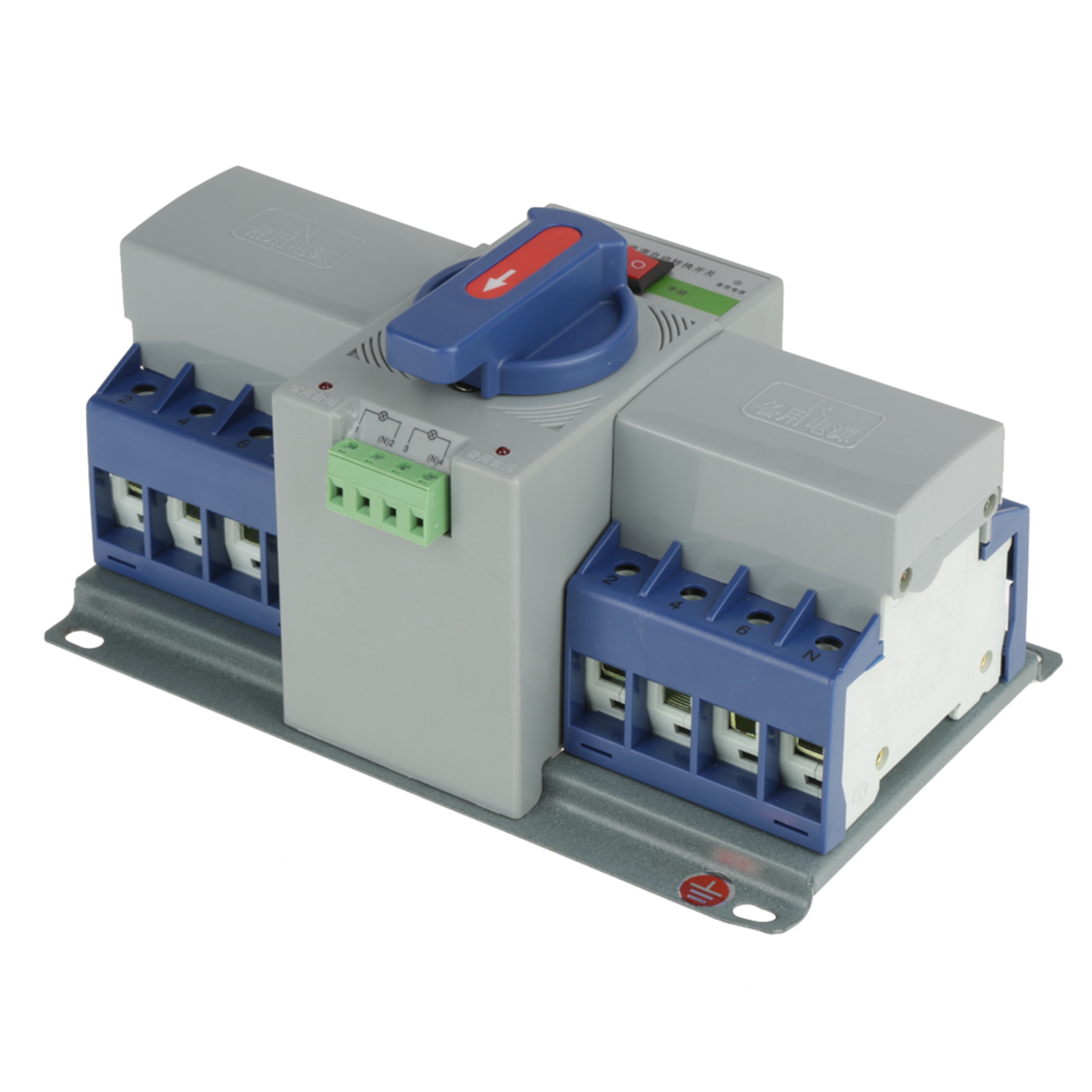 1 Stück 400v 63a 4p Mini-doppelstrom-umschalter-leistungsschalter