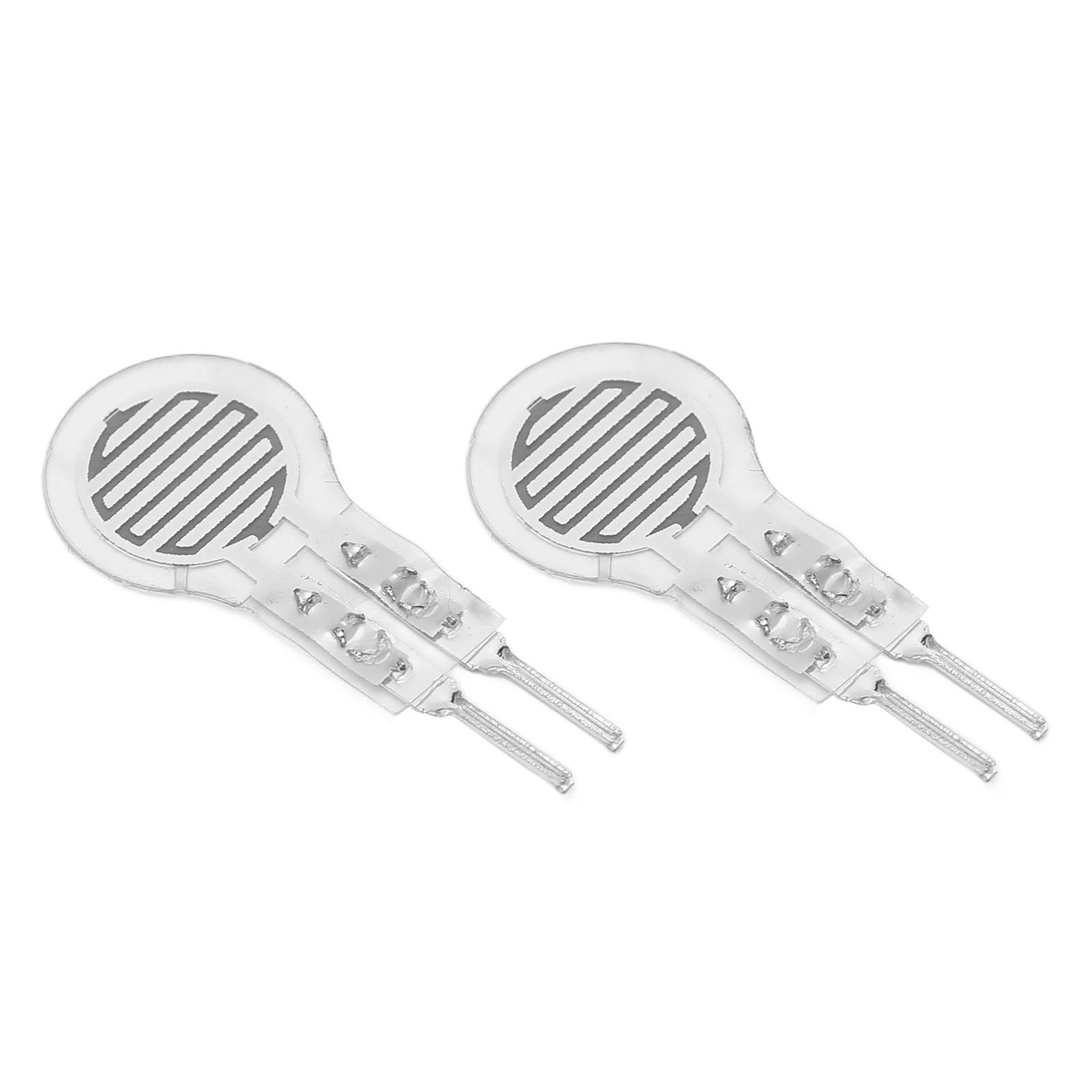 2 Stück Flexible Dünnschicht-piezoresistive Sensoren, Hochempfindliche Resistive Druckkraftsensoren