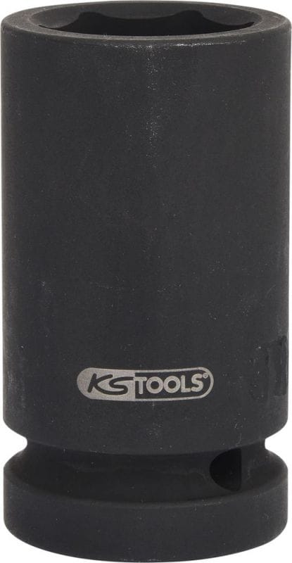 1' Sechskant-Kraft-Stecknuss, lang, 38mm