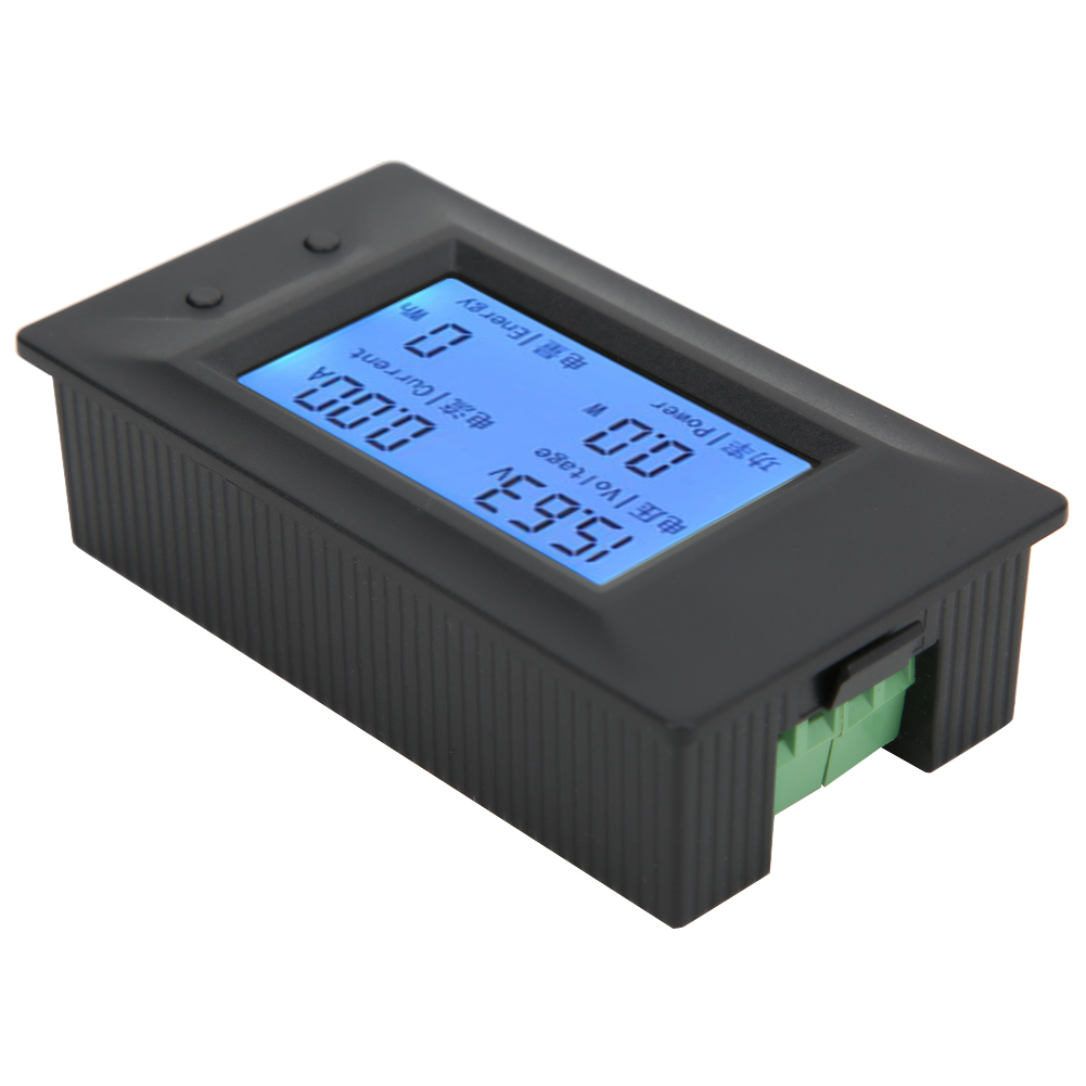 Dc-digitalanzeige Spannungs- Und Stromstärkemessgerät Energiezähler Batterietester 30a