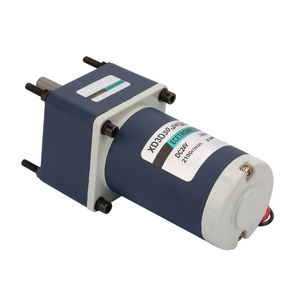 Dc24v 30w Xd3d30-24gn-21s Permanentmagnet-gleichstrom-untersetzungsgetriebemotor, Einstellbare Drehzahl (85 U/min)