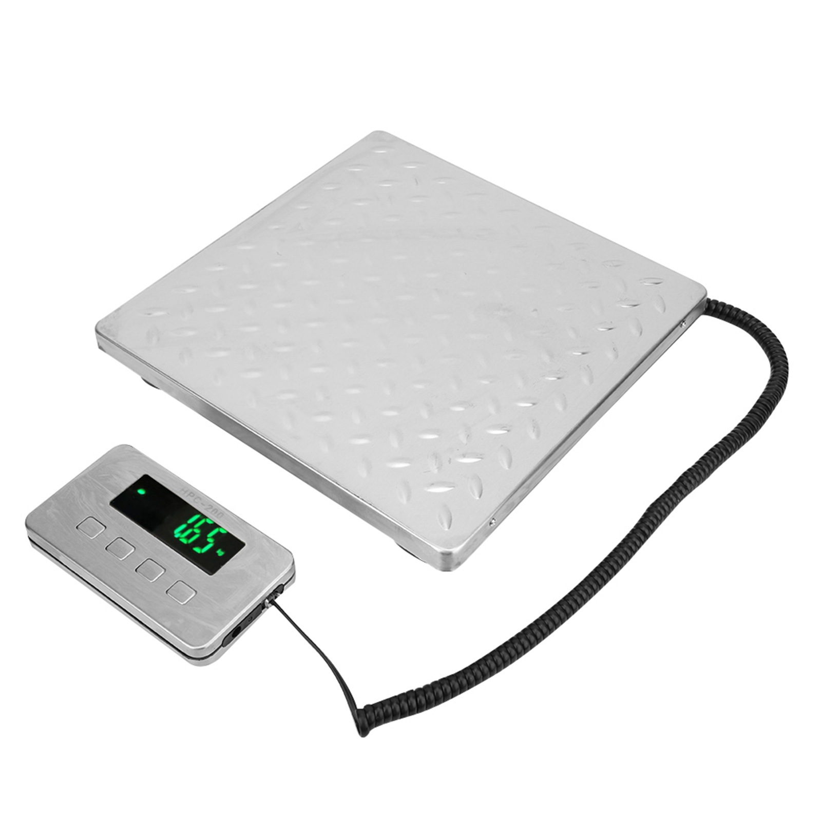 Elektronische Gepäckwaage Aus Edelstahl Mit Doppeltem Messbereich (200 Kg / 0,05 Kg)