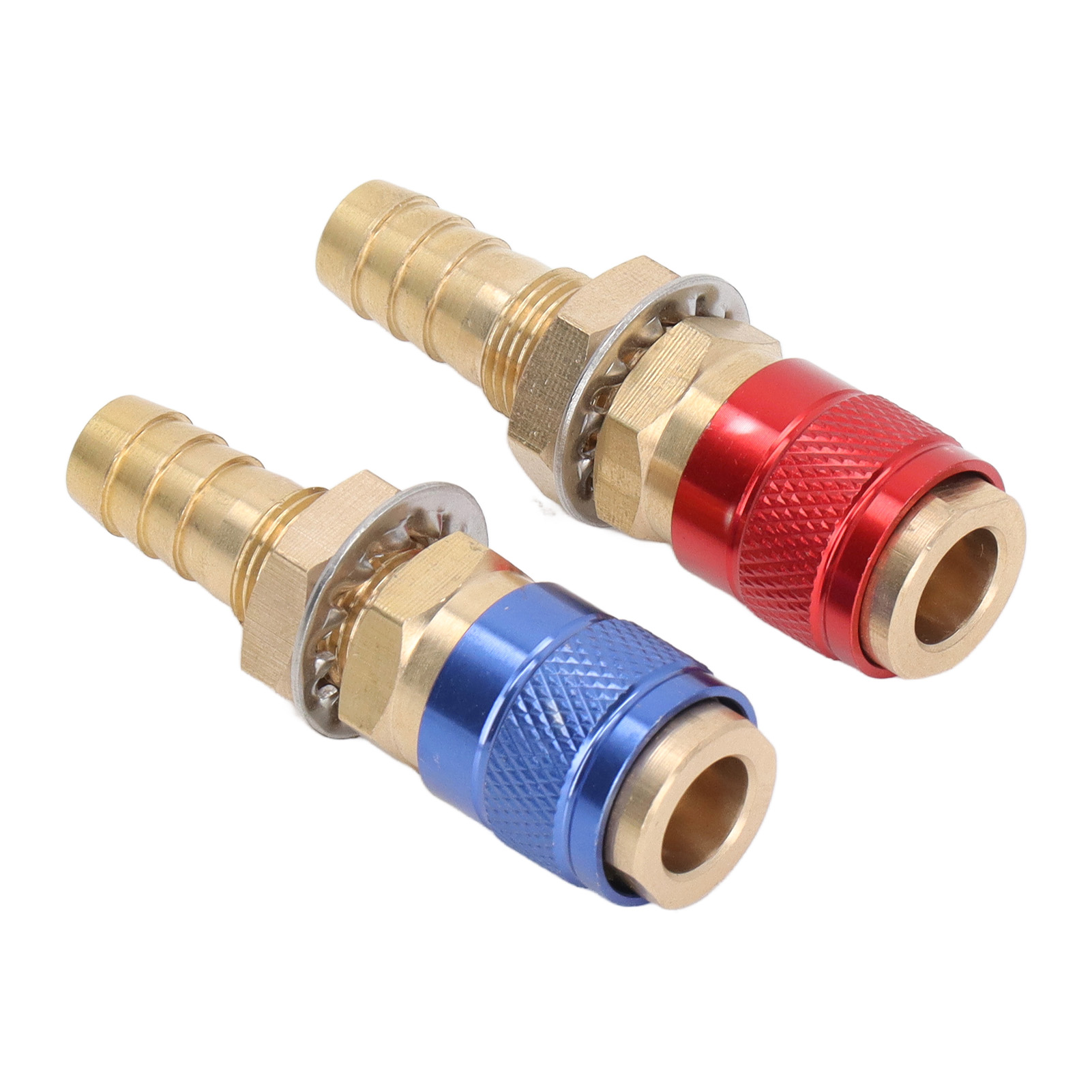 Wassergekühlter Gasadapter, Tragbarer Schnellanschluss Aus Messing Mit Stecker Für Pta Db Mig/tig-schweißbrenner M10 (10 Mm)