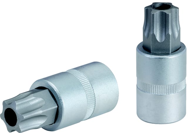 1/2' Bit-Stecknuss Torx mit Stirnlochbohrung, TB80