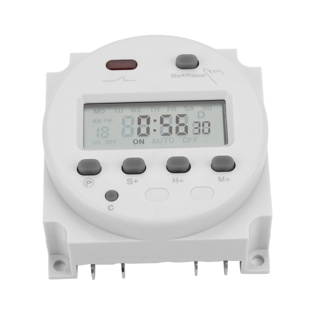 Cn102a Digitaler Lcd-elektronik-timer Mit Countdown-funktion Und Zeitschaltuhr (220 V)