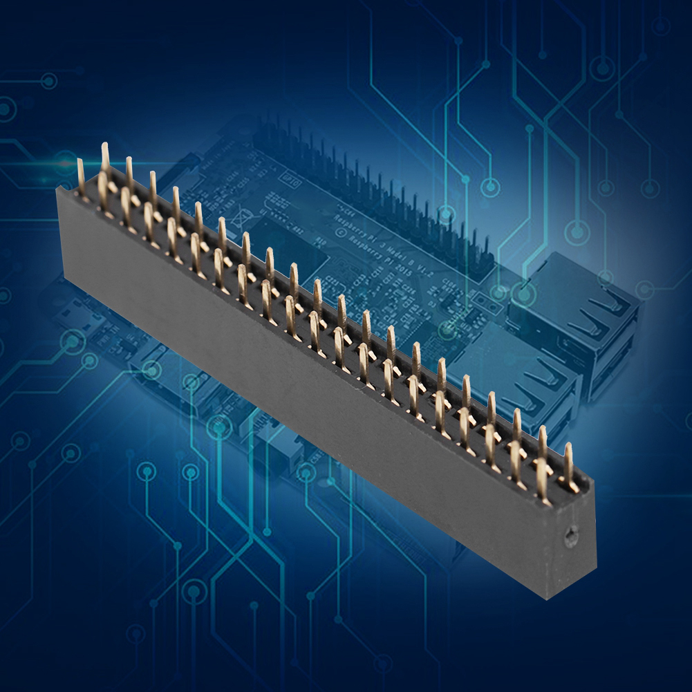 5 Stück 2 X 20-polige, Zweireihige Buchsenleisten Mit 2,54 Mm Rastermaß Für Raspberry Pi