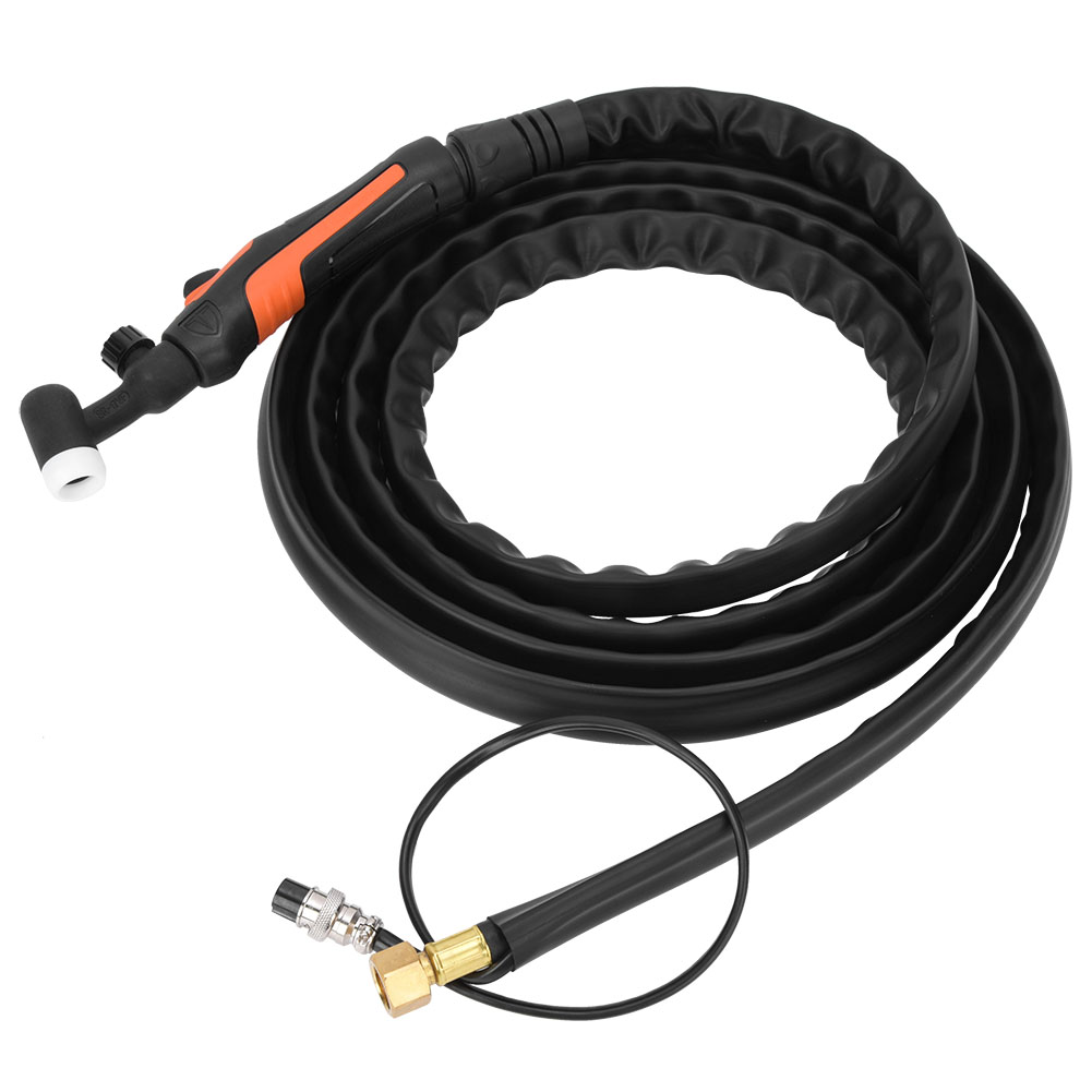 Lichtbogenschweißbrenner-set Mit Luftkühlung Tig-17, 4 Meter Kabel, 10 Mm M16x1,5 Schweißgerät (tig-17v Schaltventil)