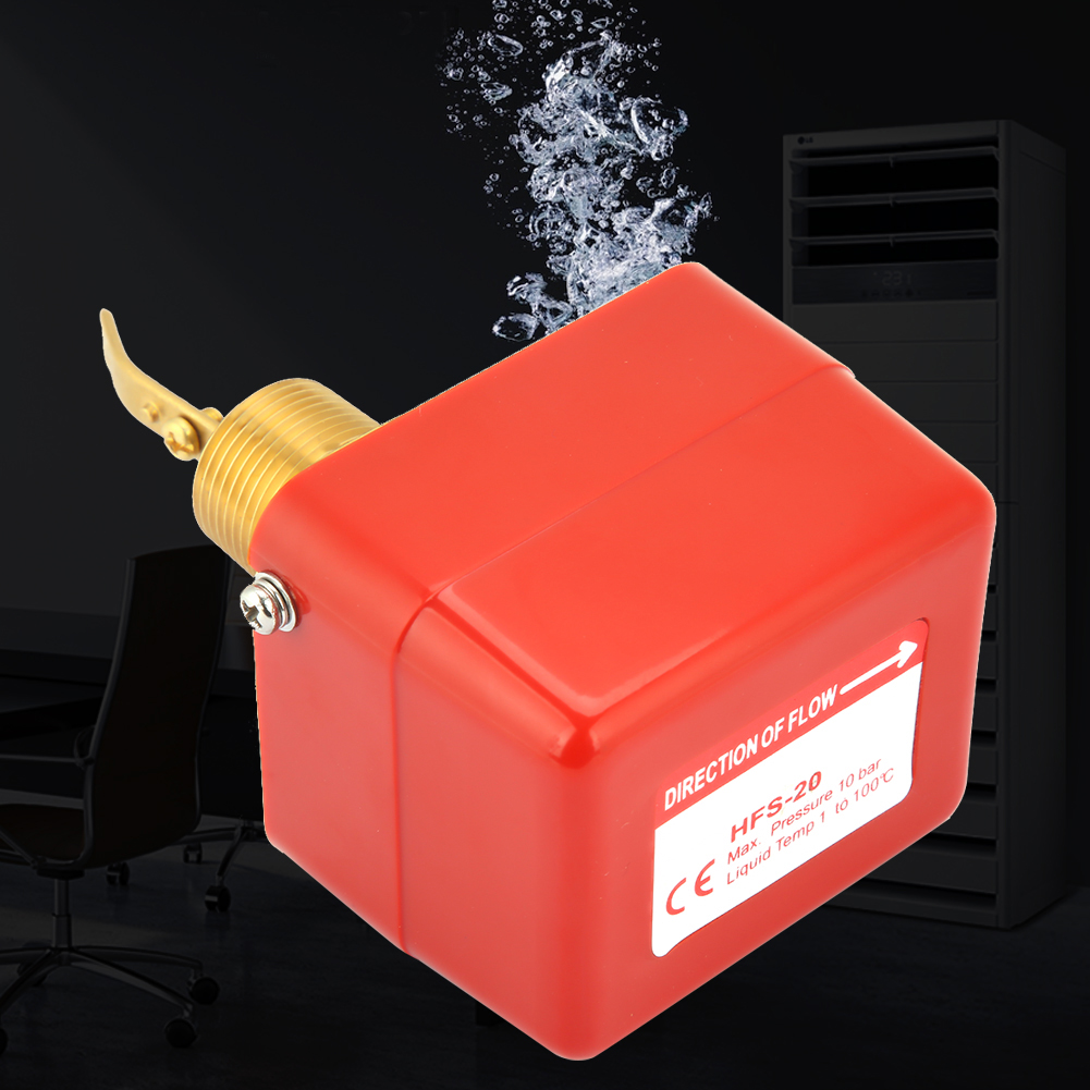 Hfs-20 Dn20 Wasserdurchfluss-paddelschalter Spdt-kontakte 6-380v Teilweise Edelstahlausführung
