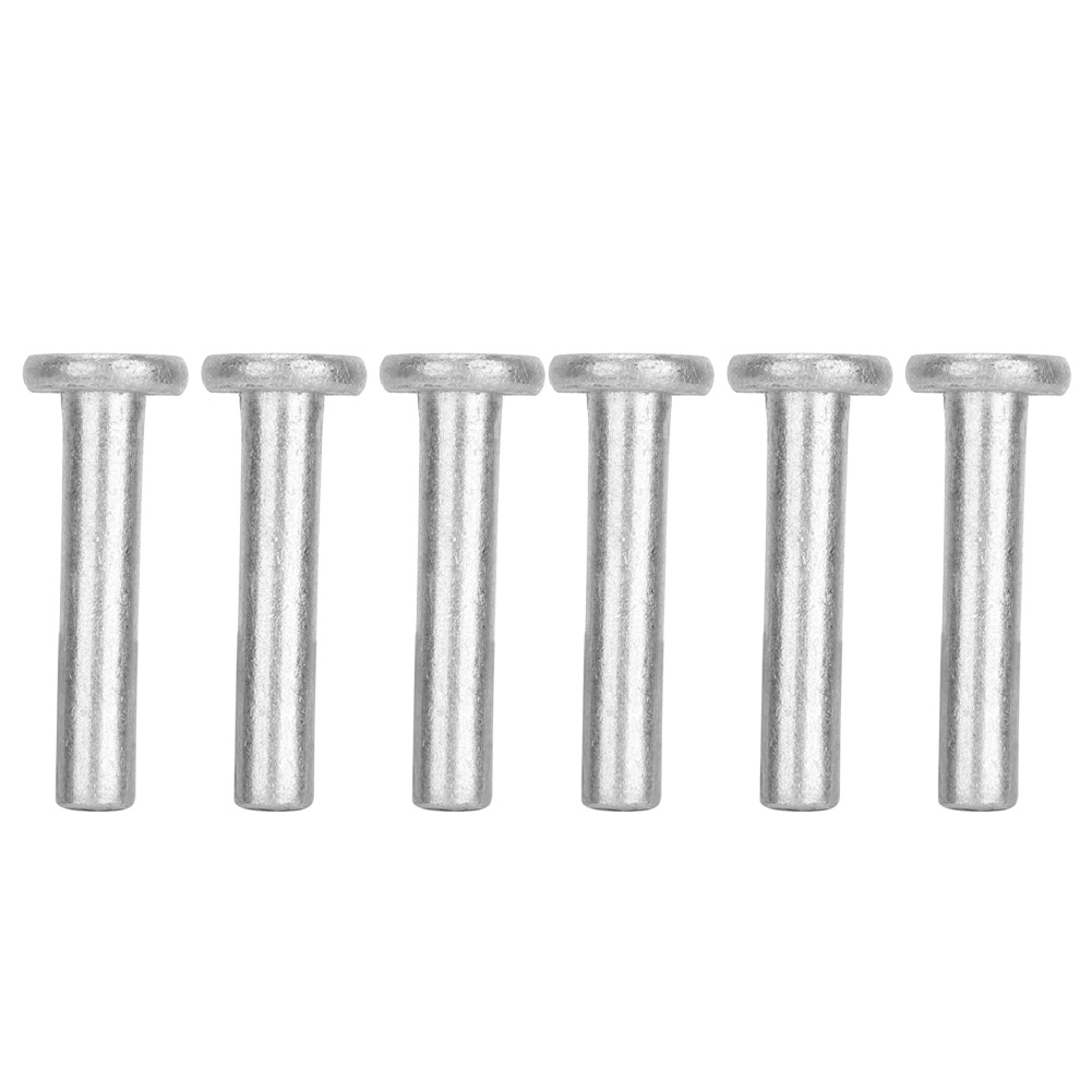 100 Stück Gb867 M4 Flachkopf-aluminiumnieten, Flachkopf-vollnieten (m4 20)