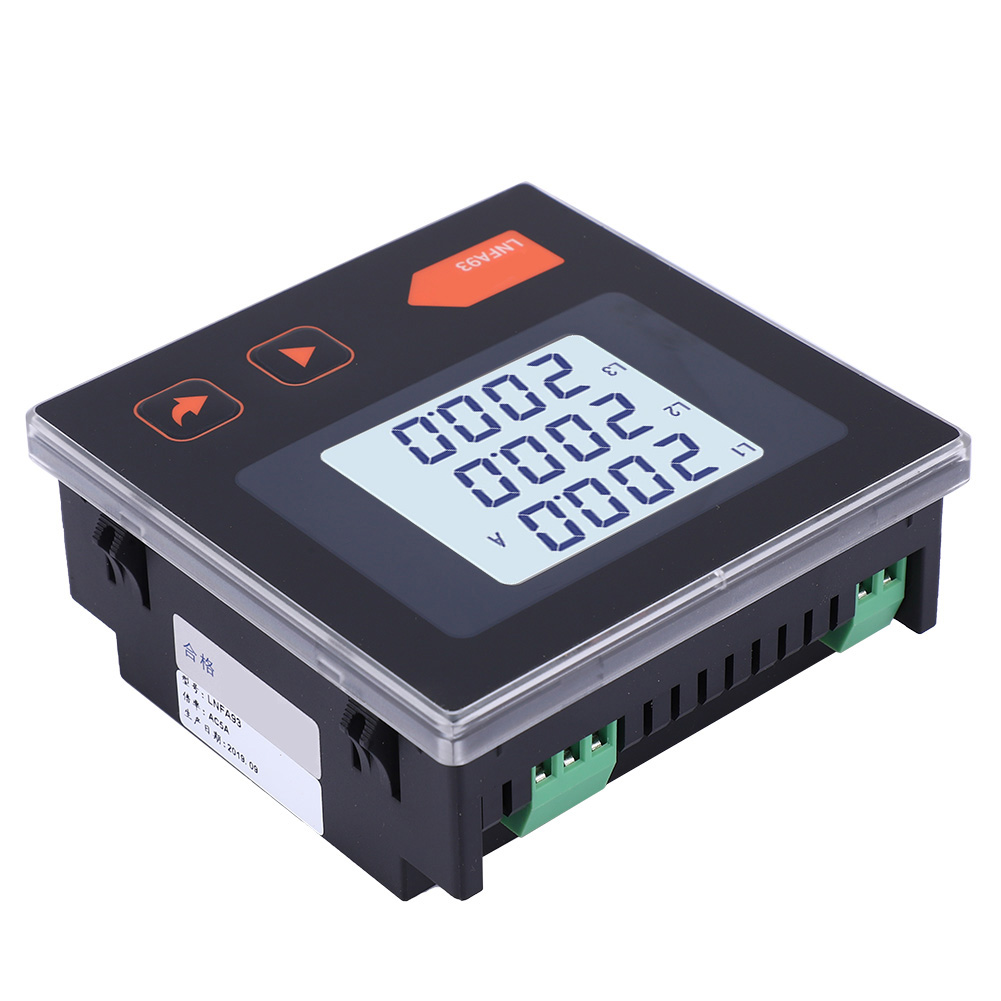 Lnfa93 Stromzähler Für Generatoren, Drehstrom-amperemeter Mit Digitaler Anzeige