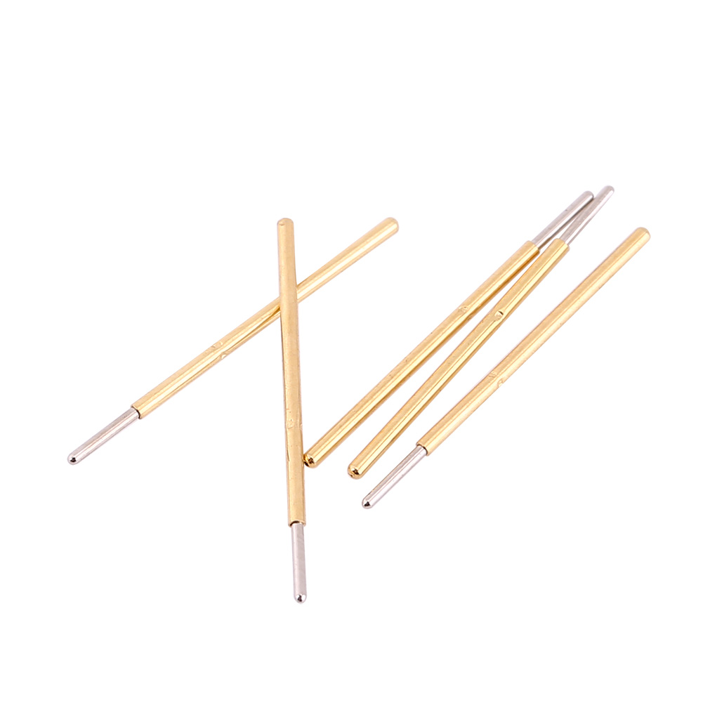 100 Stück P50-j1 Federprüfspitzen Mit Rundkopf, Durchmesser 0,68 Mm, Länge 16 Mm, Für Leiterplattenprüfung