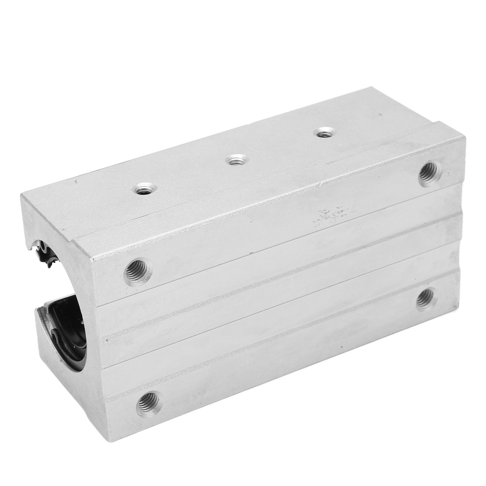 Linearlager-stehblock Aus Aluminiumlegierung, Lagerstahl, Offener Linearbewegungs-gleitblock Für Cnc-fräse Sbr30luu