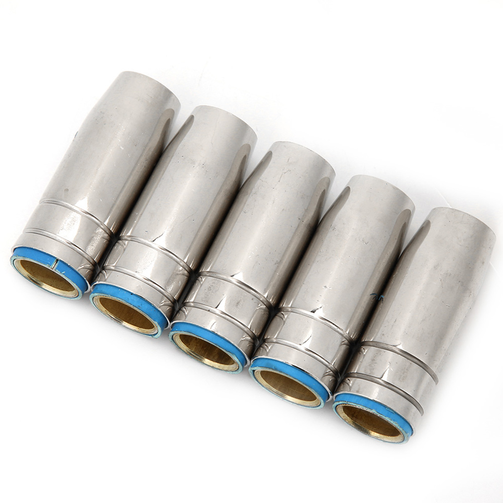 5 Stück Konische Gasdüse 15 Mm Für Binzel Mb 25ak Mig/mag-schweißbrenner