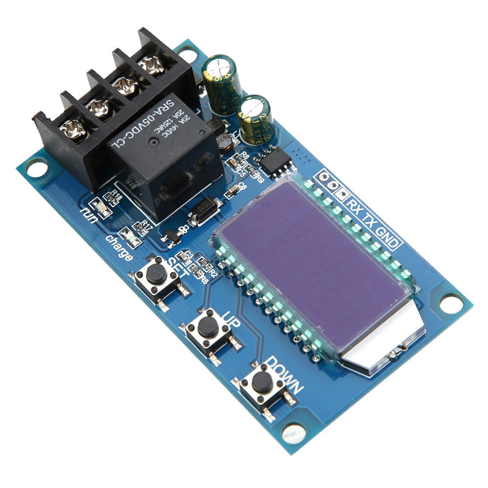 Xy-l10a Lithium-batterie-laderegler-schutzplatinenmodul Mit Lcd-anzeige (6–60 V)