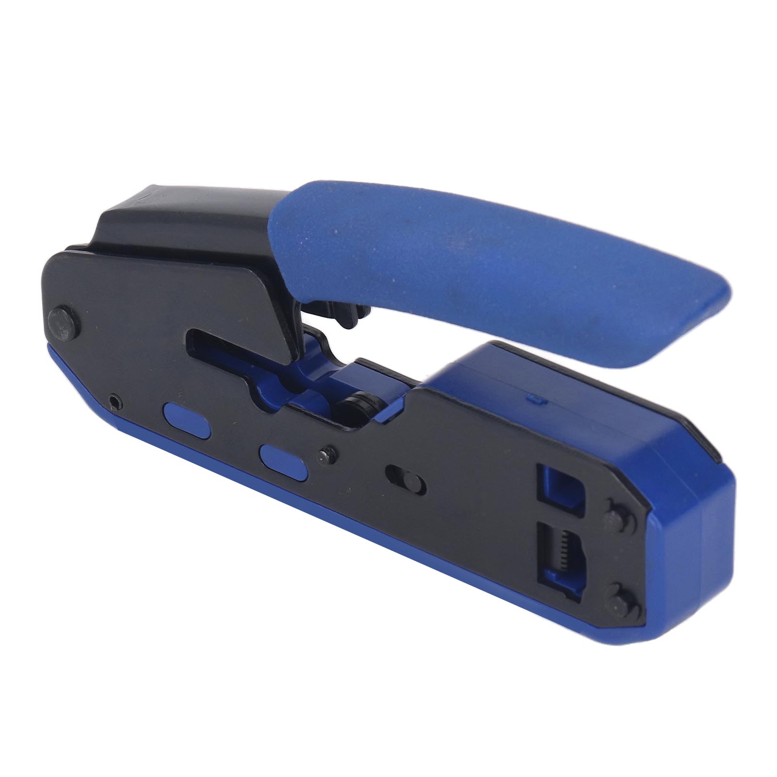 Rj45-crimpwerkzeug-set Mit Abisolierzange Für Cat5-, Cat5e- Und Cat6-durchgangsverbinder