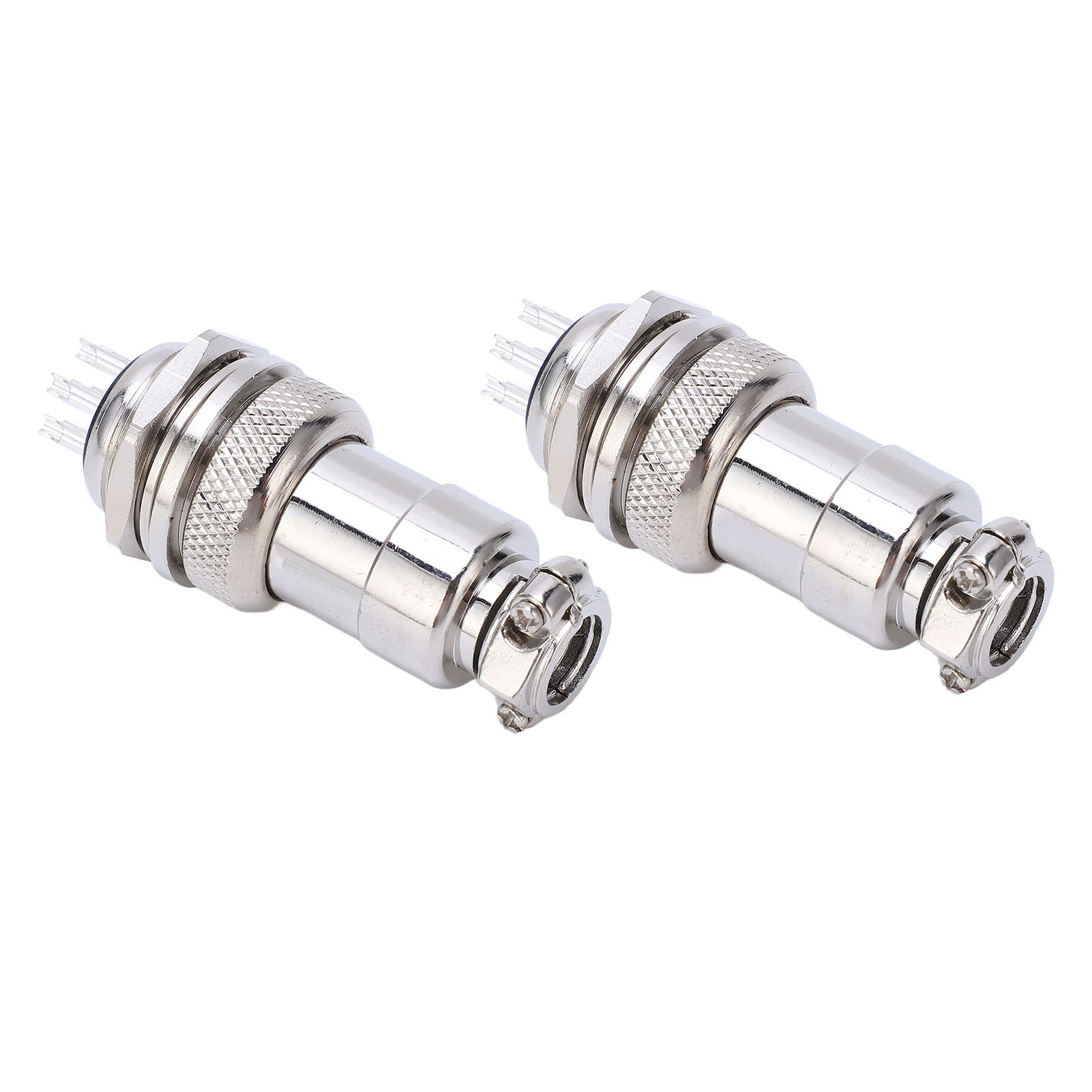 2 Stück Luftfahrtsteckverbinder Aus Zinklegierung, Stecker Und Buchse, 20 Mm, Ac/dc 250 V, 7-polig