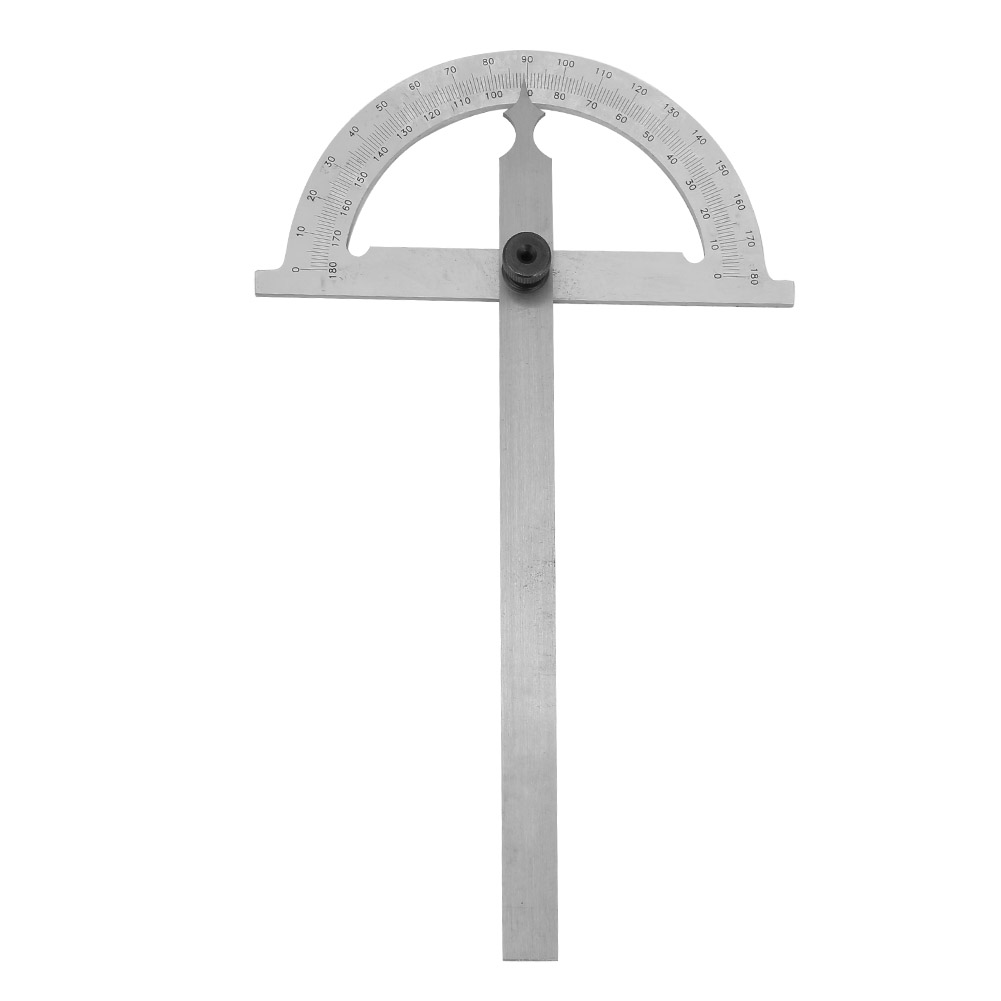 Winkelmesser Aus Verchromtem Kohlenstoffstahl, Drehbarer Winkelmesser, Messlineal 80 X 120 Mm