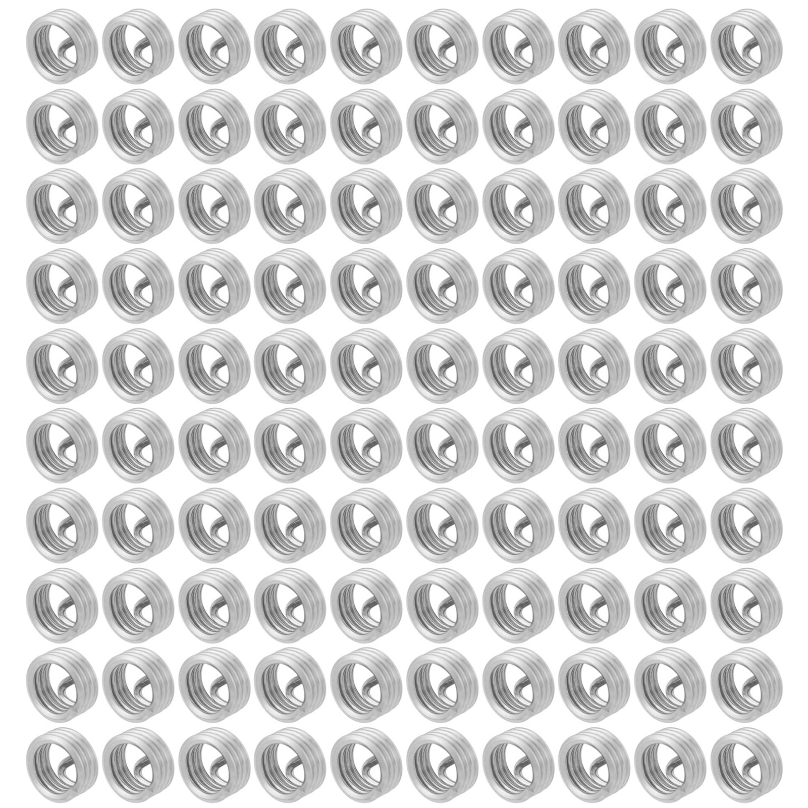 100 Stück Gewindeeinsätze Aus Edelstahl, Spiralförmig, M6 X 1,0 X 1d Länge