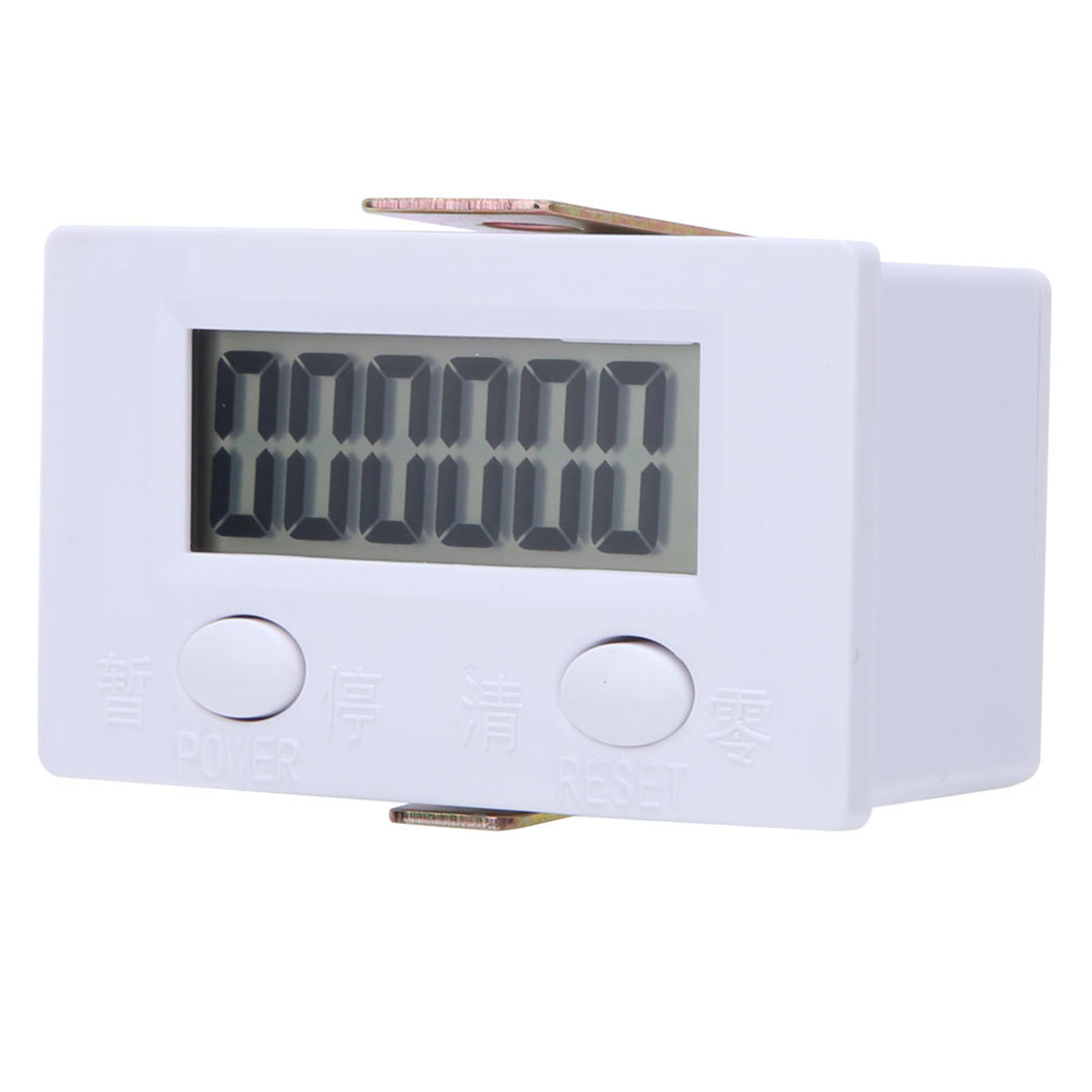 Berm Digitalzähler Bem-6c 6-stelliger Elektronischer Zählzähler Mit Lcd-anzeige (0–999999).