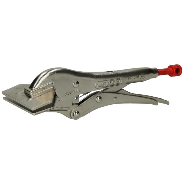 Extra flacher Schraubzwinge mit Backen 0-50 mm