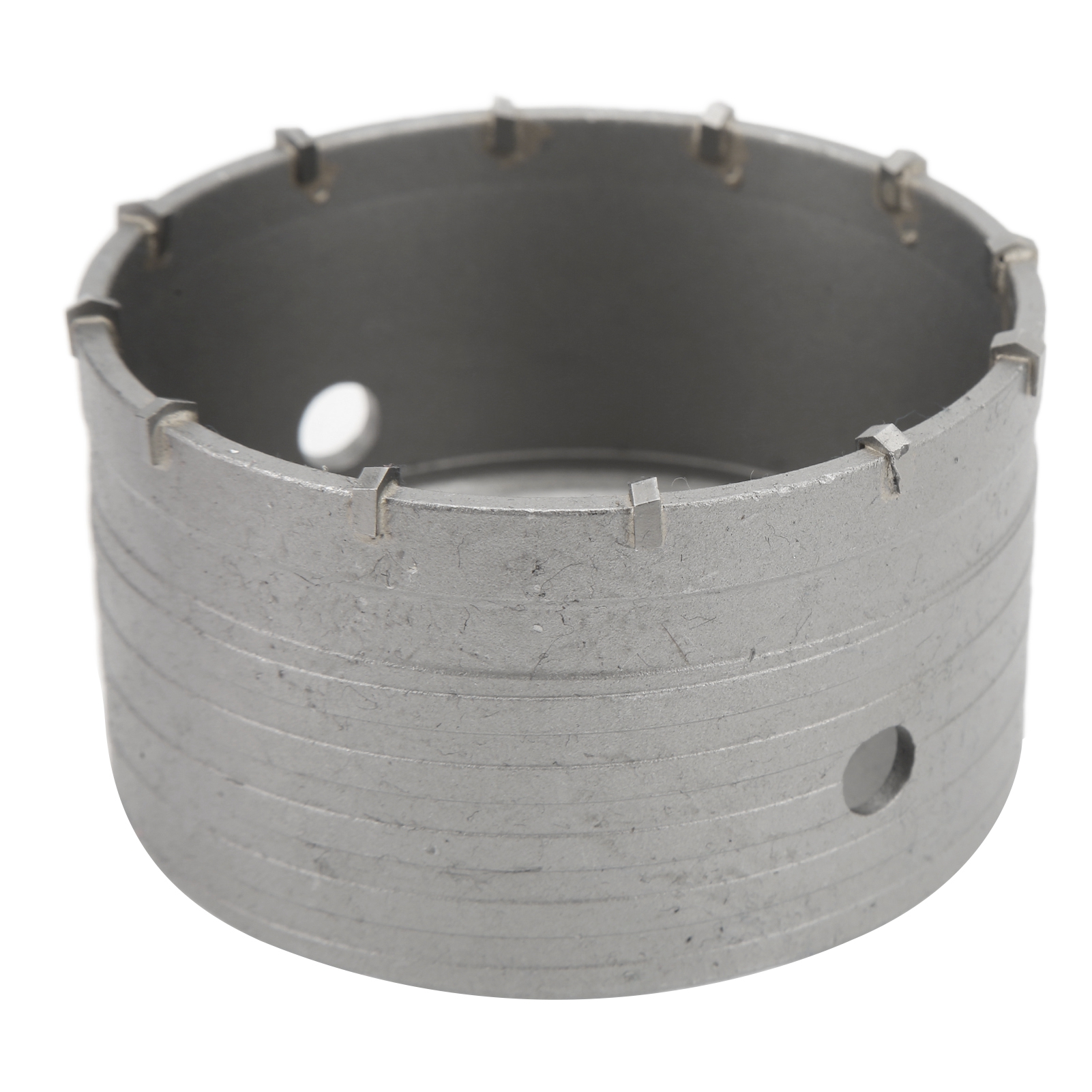 Dünnwandiger Kernbohrer Aus Hartmetall, Silberfarben, Hohe Bohrgeschwindigkeit, Scharfe Spitze, Kernbohrer Für Ziegel Und Beton