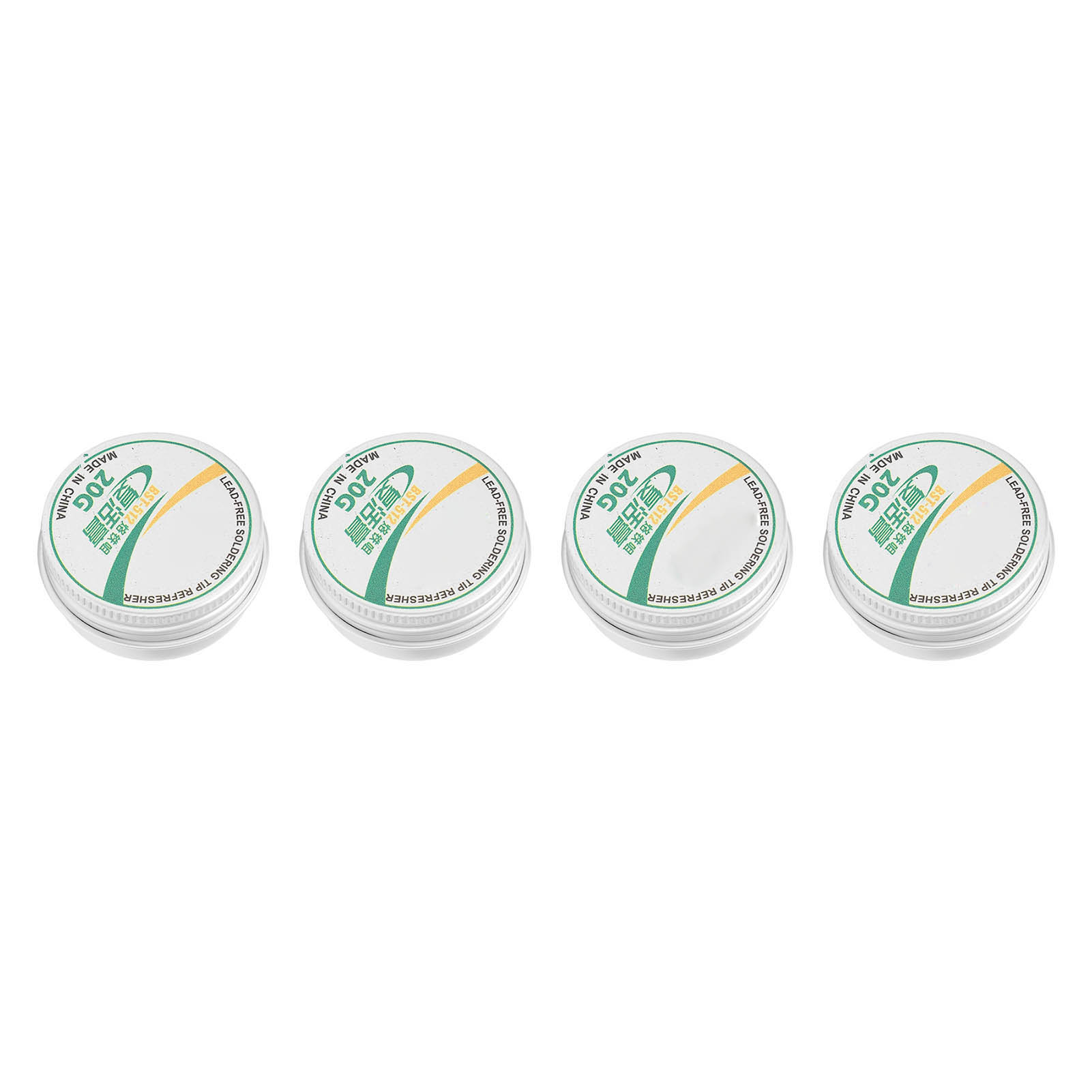 4 Stück Lötspitzen-reinigungspaste, Zinnpulver, Wiederbelebung Von Lötspitzen Mit Oxidiertem Lötkolbenkopf, 20 G